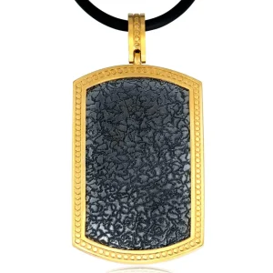 Pendants | Tag Pendants*Alex Soldier Silver Contrast Tag Pendant/Necklace On Cord