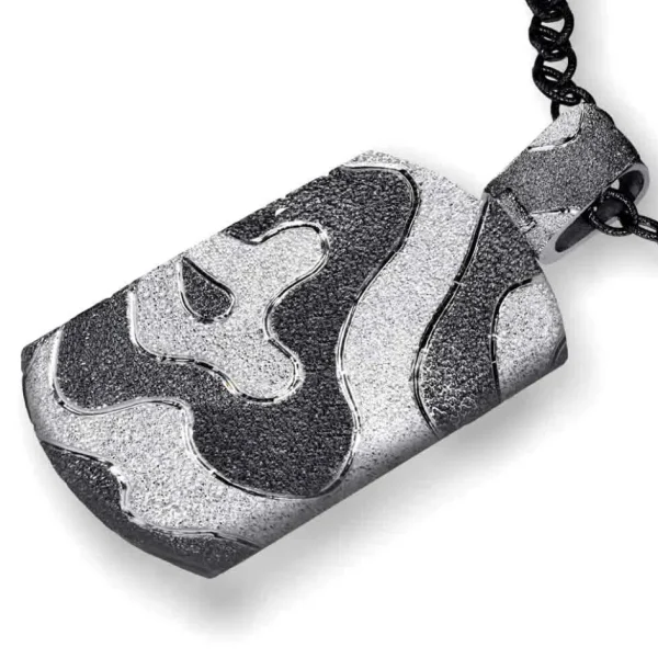 Tag Pendants | Pendants*Alex Soldier Silver Cora Tag Pendant/Necklace on Chain