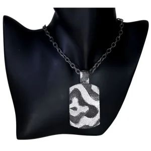 Tag Pendants | Pendants*Alex Soldier Silver Cora Tag Pendant/Necklace on Chain