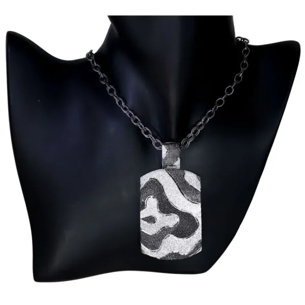 Tag Pendants | Pendants*Alex Soldier Silver Cora Tag Pendant/Necklace on Chain