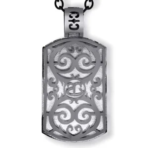 Pendants | Tag Pendants*Alex Soldier Silver Crossroad Tag Pendant/Necklace on Chain