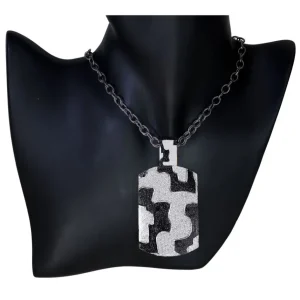 Pendants | Tag Pendants*Alex Soldier Silver Crossroad Tag Pendant/Necklace on Chain