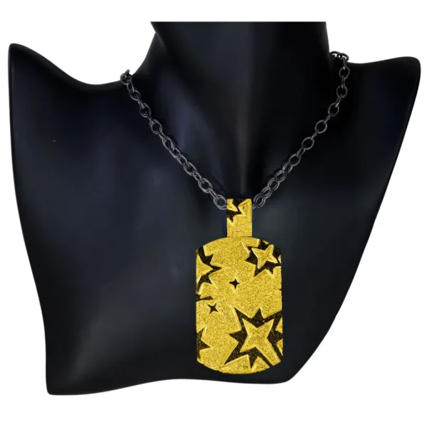 Pendants | Tag Pendants*Alex Soldier Silver Star Tag Pendant/Necklace On Chain