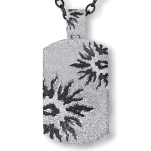 Pendants | Tag Pendants*Alex Soldier Silver Sun Tag Pendant/Necklace On Chain