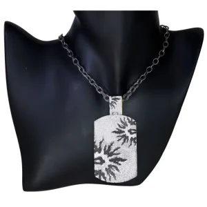 Pendants | Tag Pendants*Alex Soldier Silver Sun Tag Pendant/Necklace On Chain