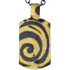 Pendants | Tag Pendants*Alex Soldier Silver Swirl Tag Pendant/Necklace