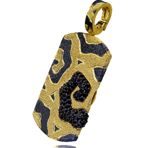 Pendants | Tag Pendants*Alex Soldier Silver Volna Tag Pendant/Locket with Spinel