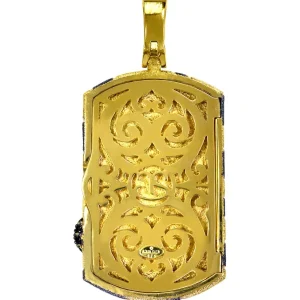 Pendants | Tag Pendants*Alex Soldier Silver Volna Tag Pendant/Locket with Spinel