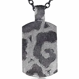 Pendants | Tag Pendants*Alex Soldier Silver Volna Tag Pendant/Necklace On Chain